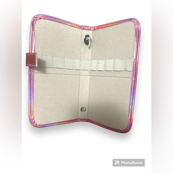 EUC Pink Holographic Makeup Brush Case - Picture 4 of 5